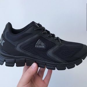 New RBX black athletic shoes womens 8
